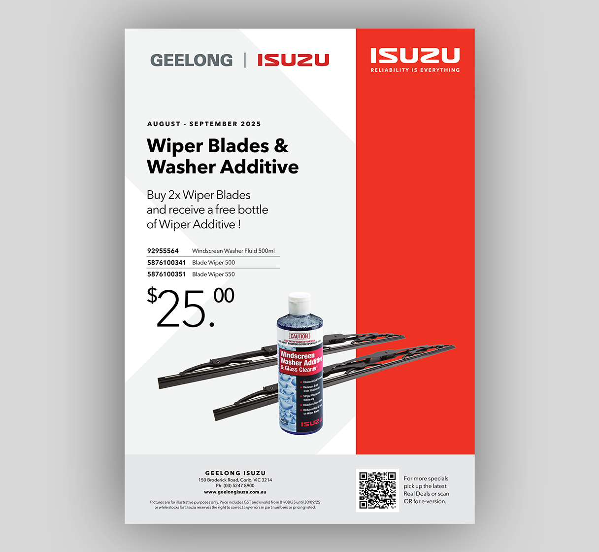 ISZS2520 Video Image Carousel 608X560 2X Geelong Wiperblades Broderickcorio